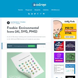 Freebie: Environmental Icons (AI, SVG, PNG)