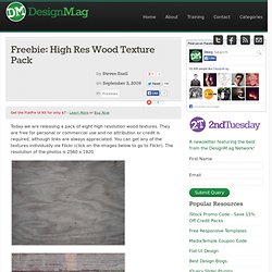 High Res Wood Texture Pack