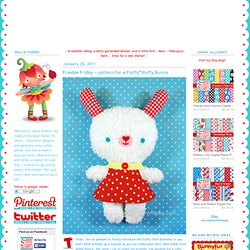 pattern for a Fluffy*Stuffy Bunny