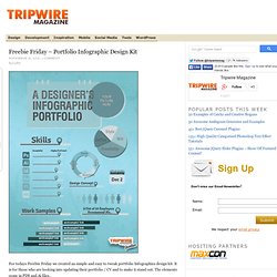 Freebie Friday – Portfolio Infographic Design Kit