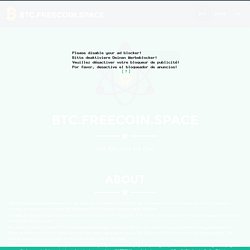 Btc.FreeCoin.space - Claim free Bitcoin reward