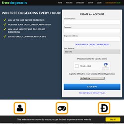 FreeDoge.co.in - Win free dogecoins every hour!