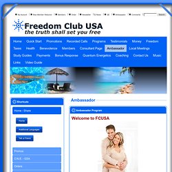 Freedom Club USA - Ambassador