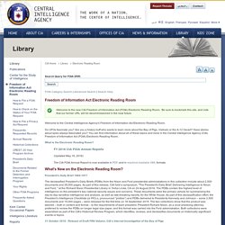 CIA Declassified Documents Database