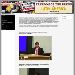 Freedom Of Press In Latin America