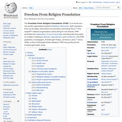 Freedom From Religion Foundation - Wikipedia
