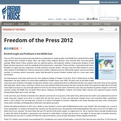 Freedom of the Press 2012