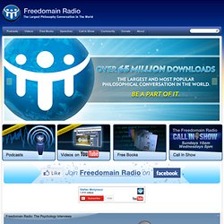 Play Freedomain Radio Videos