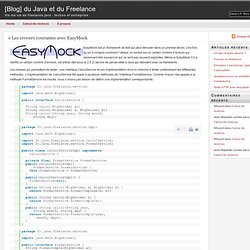 Java – Freelance . fr » Les erreurs courantes avec EasyMock