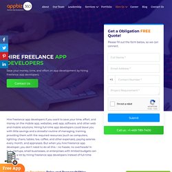 Hire Freelance App Developers