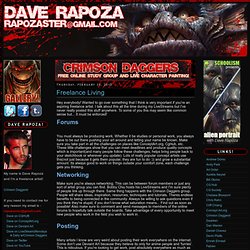 Dave Rapoza: Freelance Living