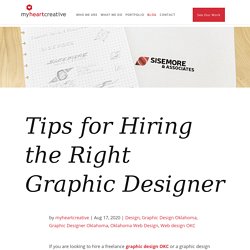 Tips for Hiring the Right Graphic Designer