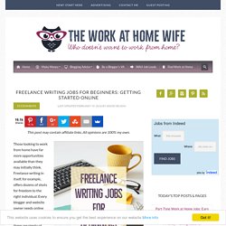 Freelance Writing Jobs for Beginners: Getting Started Online