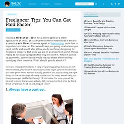 Freelancer Tips: You Can Get Paid Faster!
