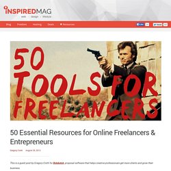 50 Essential Resources for Online Freelancers & Entrepreneurs