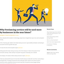 Why Freelancing services will be used more by businesses in the near future? Ekprice-Blog