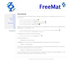 FreeMat - Download