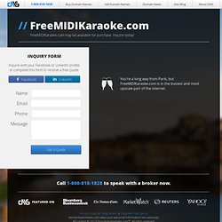 Free Midi Karaoke//QUALITY MIDI/