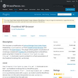 FreeMind WP Browser – WordPress plugin