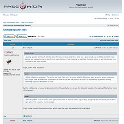 View topic - Animated planet files