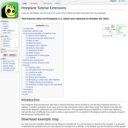 Freeplane Tutorial Extensions