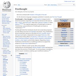 Freethought