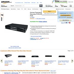 Humax Freeview playback Digital TV Recorder PVR-9150T: Amazon.co.uk: Electronics