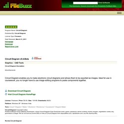 Circuit Diagram v0.4-Beta Freeware Download - Circuit Diagram enables you to make electronic circuit diagrams and allows them to be exported as images.