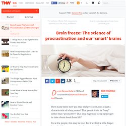 Brain Freeze: The Science of Procrastination (And How to Fight Back)