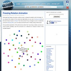 Freezing Rotation Animation