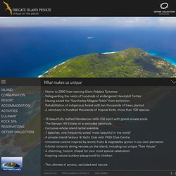 Fregate Island Private » Luxury Island Resort