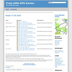 Freie OSM GPS Karten