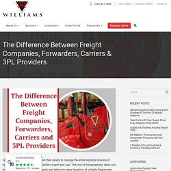 How Freight Companies Differ From Other Logistic Companies