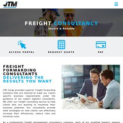 Freight Consultancy Company Sydney
