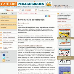 Freinet et la coopération