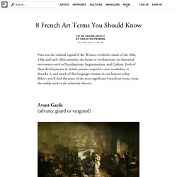 8 French Art Terms You Should Know
