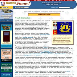 French Colonial Empire - Introduction