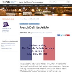 French Definite Article