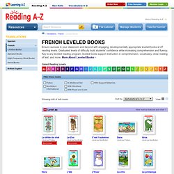 French Leveled Books