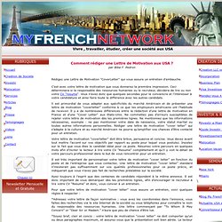 My French Network- Comment Rediger une Lettre de