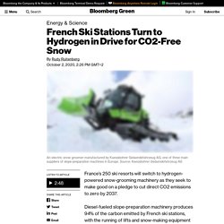 French Ski Stations Turn to Hydrogen to Meet Zero-Carbon Target