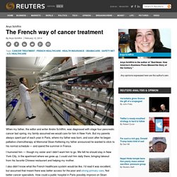 The French way of cancer treatment