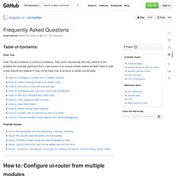 Frequently Asked Questions · angular-ui/ui-router Wiki