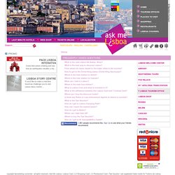 Ask me Lisboa - Lisbon Tourism Board Official Web (Portugal)