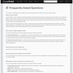 Preguntas más frecuentes - Curso de Herramientas