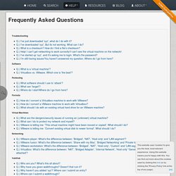 Frequently Asked Questions ~ VulnHub