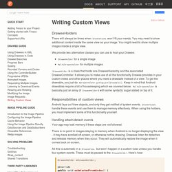 Writing Custom Views