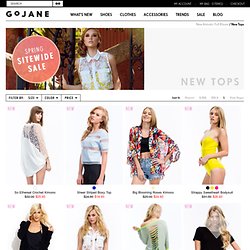 New Tops : GoJane.com
