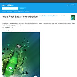 Add a Fresh Splash to your Design
