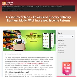 FreshDirect Clone - An Assured Grocery Delivery Business Model With Increased Income Returns